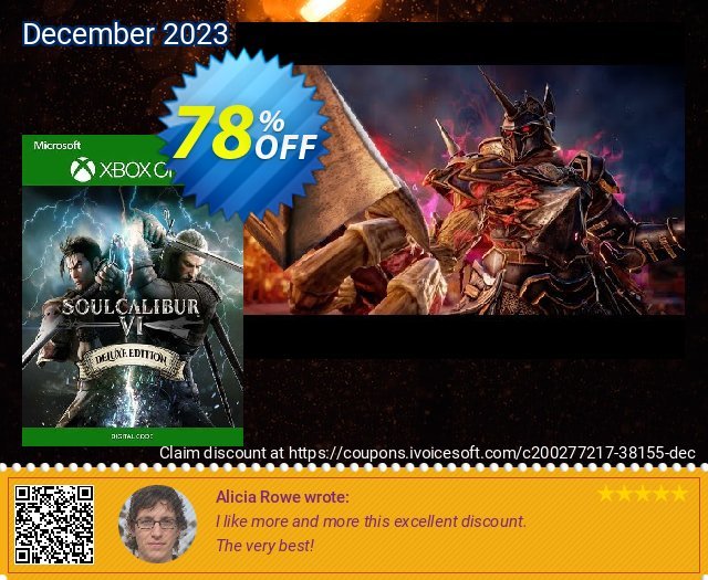 SOULCALIBUR VI Deluxe Edition Xbox One (UK) geniale Nachlass Bildschirmfoto