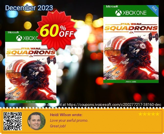 Star Wars: Squadrons Xbox  DLC klasse Verkaufsförderung Bildschirmfoto