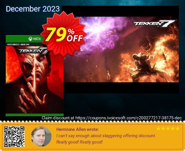 Tekken 7 Xbox One (UK) verblüffend Ermäßigung Bildschirmfoto