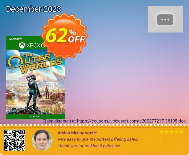 The Outer Worlds Xbox One (EU) terpisah dr yg lain penawaran loyalitas pelanggan Screenshot
