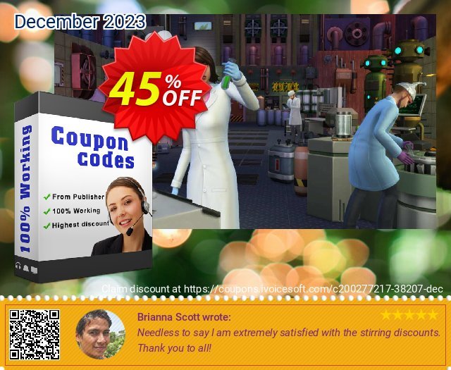 The Sims 4 Get to Work Xbox One (US) 口が開きっ放し  アドバタイズメント スクリーンショット