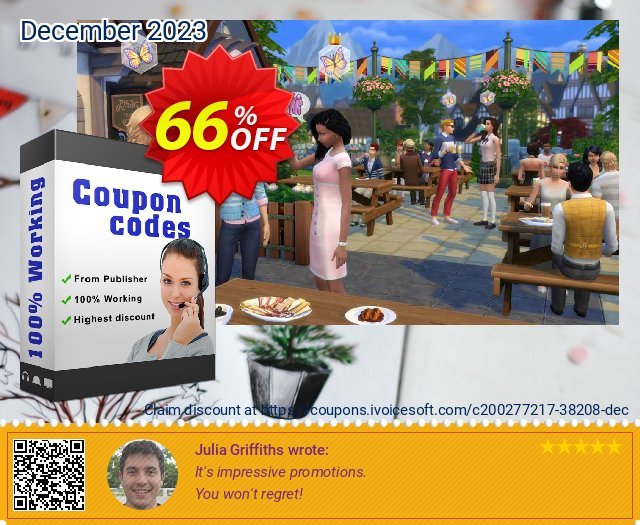 The Sims 4 Get Together Xbox One (US) megah penawaran promosi Screenshot
