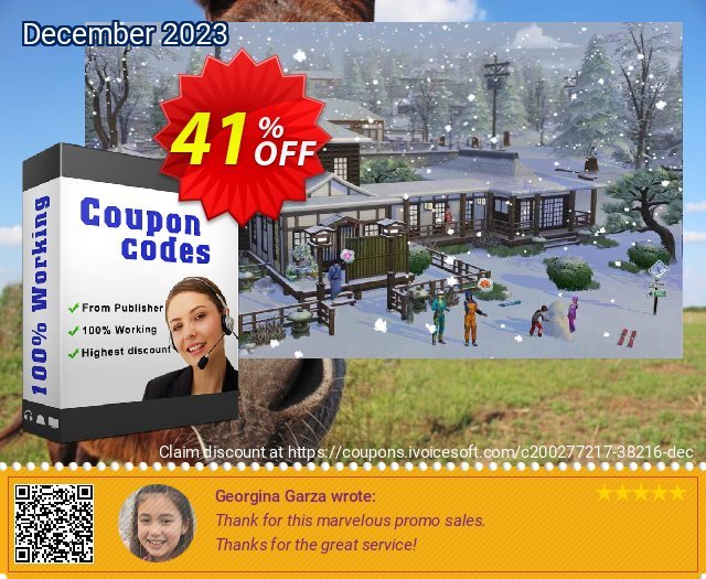 The Sims 4 - Snowy Escape Expansion Pack Xbox One (US) umwerfende Förderung Bildschirmfoto