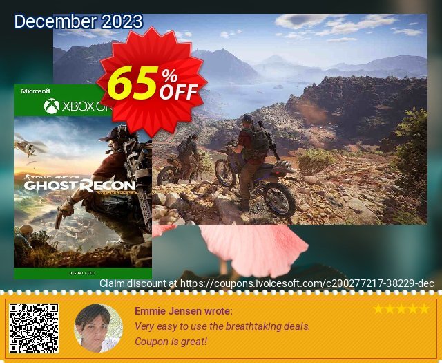 Tom Clancy’s Ghost Recon Wildlands - Standard Edition Xbox One (US) unglaublich Außendienst-Promotions Bildschirmfoto