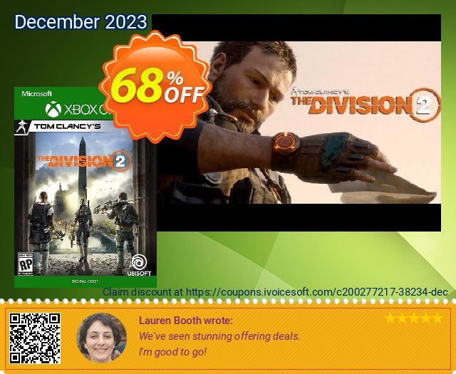 The Division 2 Xbox One (EU) discount 68% OFF, 2024 Spring discounts. The Division 2 Xbox One (EU) Deal 2024 CDkeys