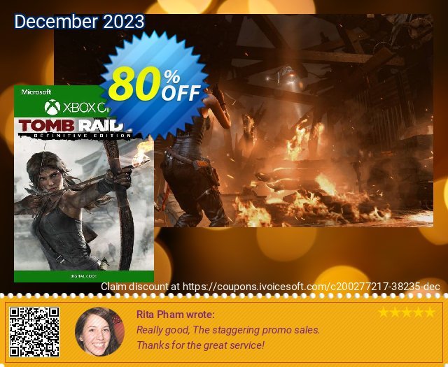 Tomb Raider: Definitive Edition Xbox One (US) super Sale Aktionen Bildschirmfoto