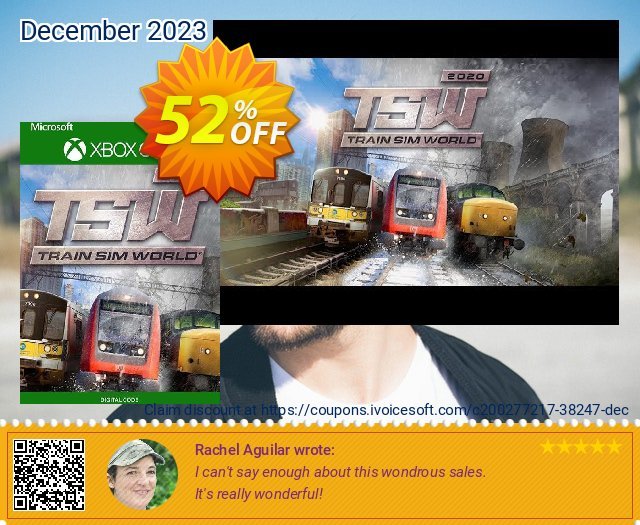 Train Sim World 2020 Xbox One (UK) 令人敬畏的 促销 软件截图