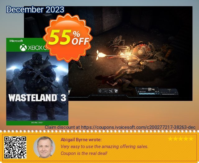 Wasteland 3 Xbox One (US) discount 55% OFF, 2024 Resurrection Sunday promo. Wasteland 3 Xbox One (US) Deal 2024 CDkeys