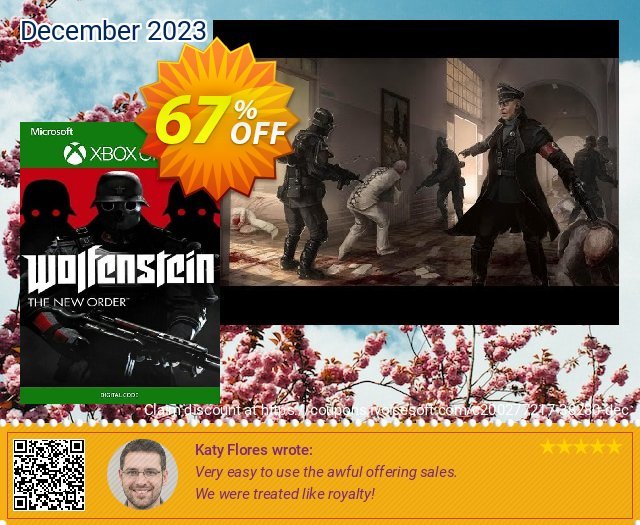 Wolfenstein: The New Order Xbox One (UK) geniale Ausverkauf Bildschirmfoto