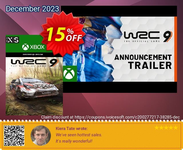WRC 9 FIA World Rally Championship  Xbox One/Xbox Series X|S (EU) uneingeschränkt Sale Aktionen Bildschirmfoto