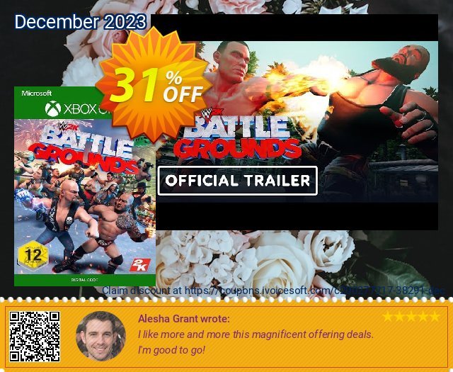 WWE 2K Battlegrounds Xbox One (UK) 大的 优惠码 软件截图