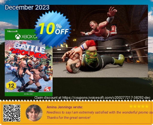 WWE 2K Battlegrounds Xbox One (US) discount 10% OFF, 2024 Easter Day promotions. WWE 2K Battlegrounds Xbox One (US) Deal 2024 CDkeys