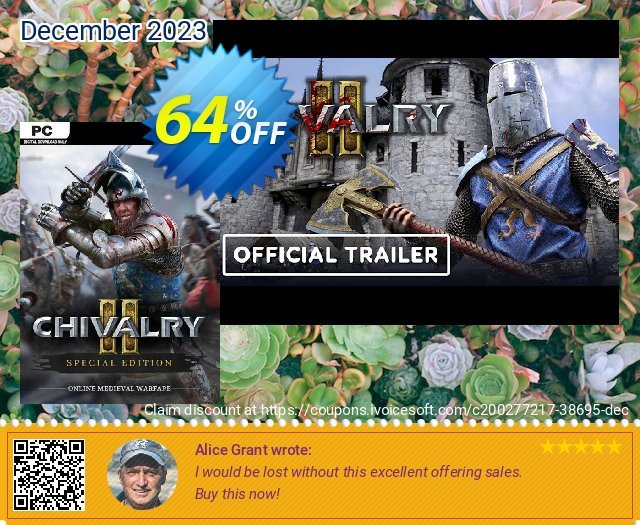 Chivalry 2 Special Edition PC discount 64% OFF, 2024 World Heritage Day discount. Chivalry 2 Special Edition PC Deal 2024 CDkeys