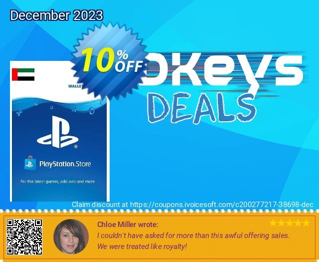 PlayStation Network (PSN) Card - 15 USD (UAE) 令人恐惧的 销售 软件截图