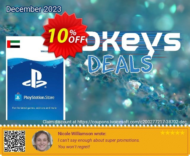 PlayStation Network (PSN) Card - 20 USD (UAE) verblüffend Ermäßigung Bildschirmfoto