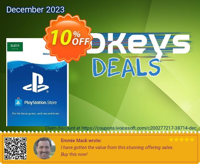 PlayStation Network (PSN) Card - 40 USD (KSA) 独占 产品销售 软件截图