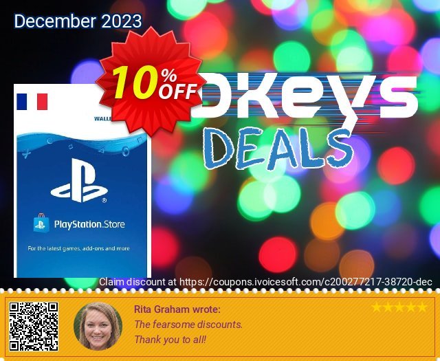 PlayStation Network (PSN) Card - 25 EUR (FRANCE) discount 10% OFF, 2024 Labour Day offering sales. PlayStation Network (PSN) Card - 25 EUR (FRANCE) Deal 2024 CDkeys