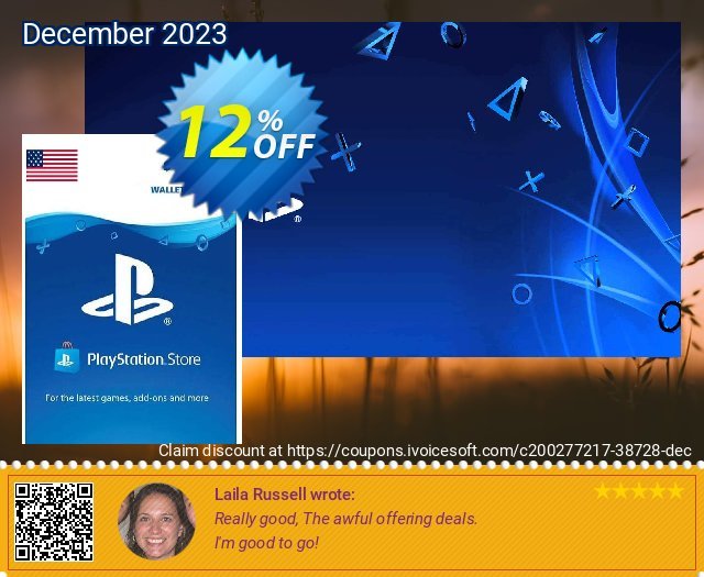PlayStation Network (PSN) Card - 100 USD (USA) 优秀的 产品销售 软件截图