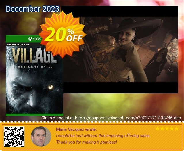 Resident Evil Village Xbox One (UK) menakuntukan diskon Screenshot
