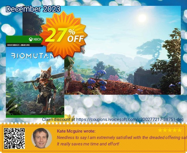 Biomutant Xbox One (WW) discount 27% OFF, 2024 April Fools' Day offer. Biomutant Xbox One (WW) Deal 2024 CDkeys