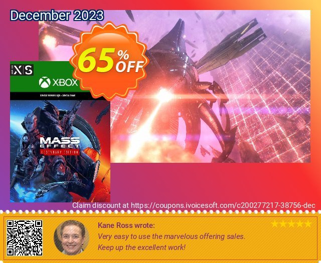 Mass Effect Legendary Edition Xbox One/ Xbox Series X|S tersendiri penawaran loyalitas pelanggan Screenshot