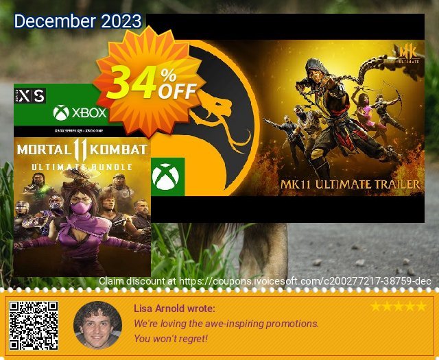 Mortal Kombat 11 Ultimate Xbox One / Xbox Series X|S (UK) teristimewa kupon Screenshot