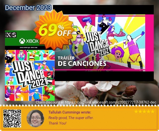 Just Dance 2021 Xbox One (UK) super Sale Aktionen Bildschirmfoto
