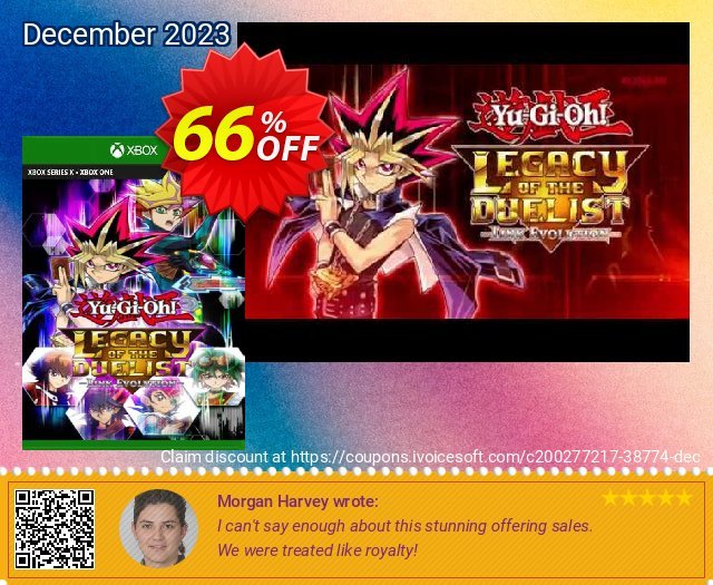 Yu-Gi-Oh! Legacy of the Duelist : Link Evolution Xbox One (UK) umwerfende Außendienst-Promotions Bildschirmfoto