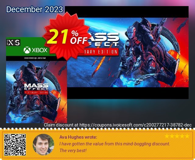 Mass Effect Legendary Edition Xbox One/ Xbox Series X|S (EU) 惊人的 促销 软件截图