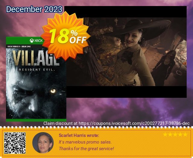 Resident Evil Village Xbox One (EU) discount 18% OFF, 2024 April Fools' Day promotions. Resident Evil Village Xbox One (EU) Deal 2024 CDkeys