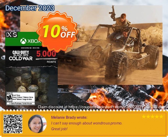 Call of Duty: Black Ops Cold War - 5000 Points Xbox One/ Xbox Series X|S 令人敬畏的 产品销售 软件截图