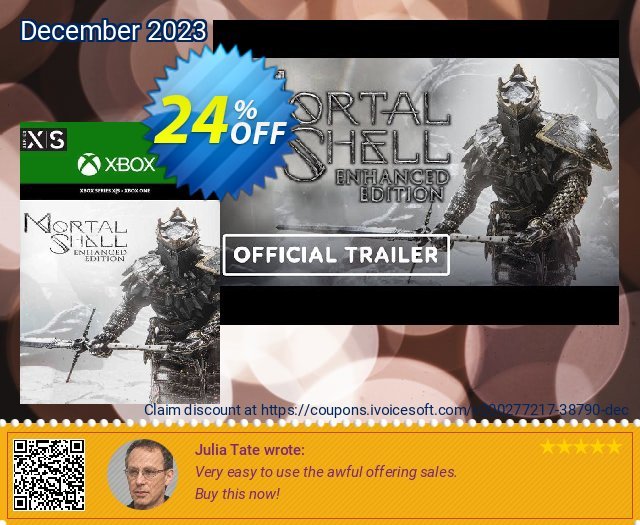 Mortal Shell Enhanced Edition Xbox One / Xbox Series X|S (UK) 令人吃惊的 产品销售 软件截图