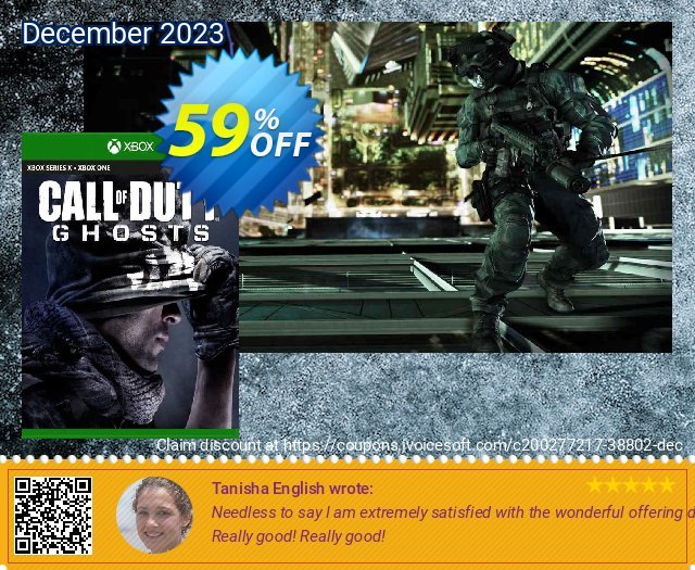 Call of Duty Ghosts Xbox One (US) discount 59% OFF, 2022 Women's Day sales. Call of Duty Ghosts Xbox One (US) Deal 2022 CDkeys