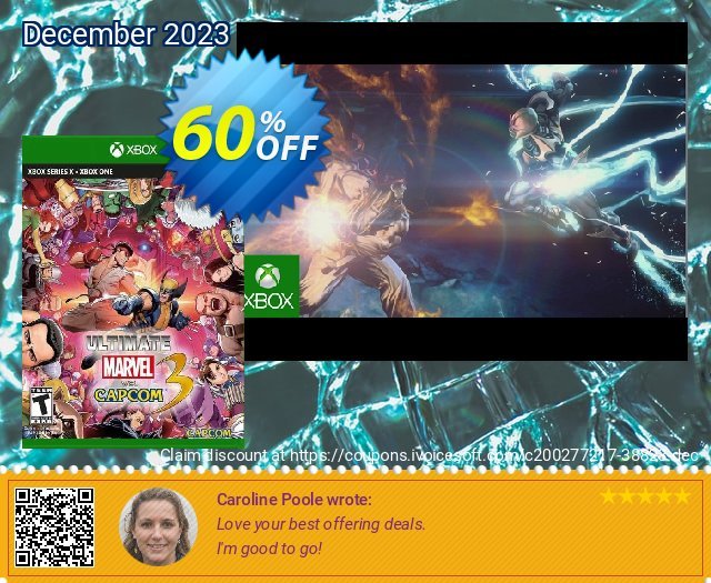 Ultimate Marvel vs Capcom 3 Xbox One (UK) hebat kode voucher Screenshot