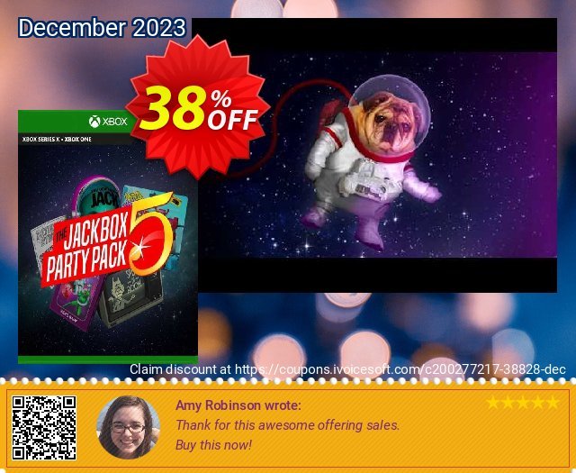 The Jackbox Party Pack 5 Xbox One (UK) 素晴らしい クーポン スクリーンショット
