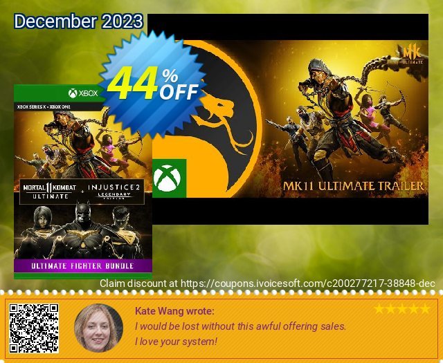 Mortal Kombat 11 Ultimate + Injustice 2 Leg. Edition Bundle Xbox One (UK) discount 44% OFF, 2024 Resurrection Sunday offering discount. Mortal Kombat 11 Ultimate + Injustice 2 Leg. Edition Bundle Xbox One (UK) Deal 2024 CDkeys