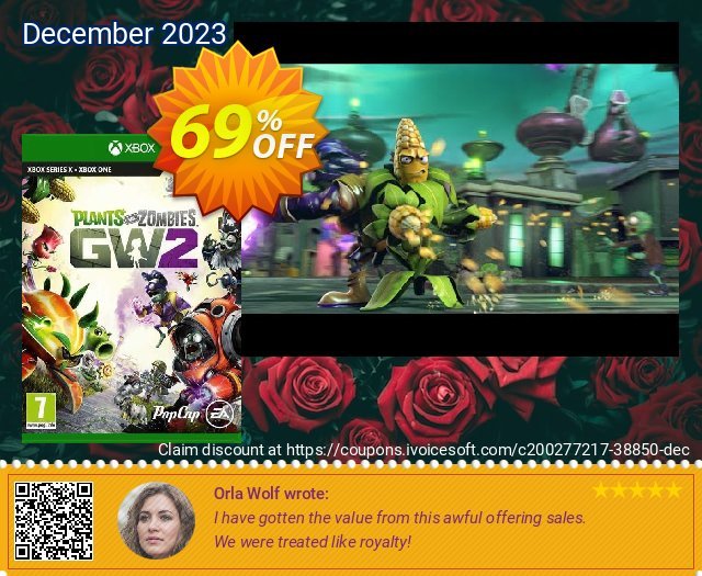 Plants vs. Zombies Garden Warfare 2 Xbox One (UK) unglaublich Preisnachlässe Bildschirmfoto