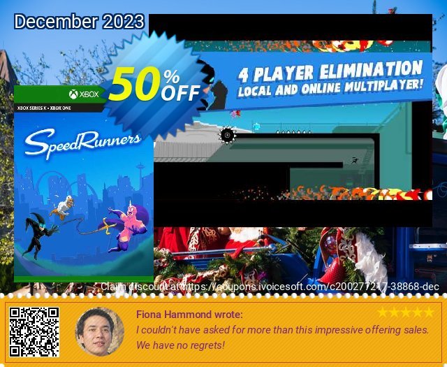 SpeedRunners Xbox One (UK) geniale Promotionsangebot Bildschirmfoto