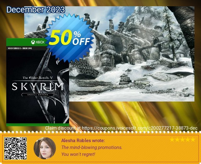 The Elder Scrolls V: Skyrim Special Edition Xbox One klasse Disagio Bildschirmfoto