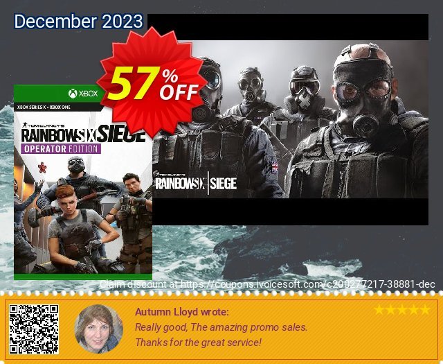 Tom Clancy&#039;s Rainbow Six Siege Operator Edition Xbox One (UK) tersendiri kupon diskon Screenshot