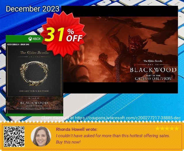 The Elder Scrolls Online: Blackwood Collector&#039;s Edition Xbox One (UK) 可怕的 产品销售 软件截图