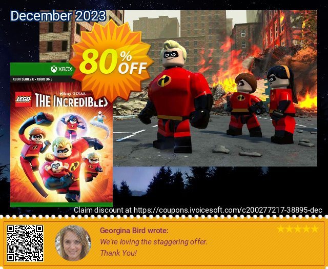 LEGO The Incredibles Xbox One (US) faszinierende Förderung Bildschirmfoto