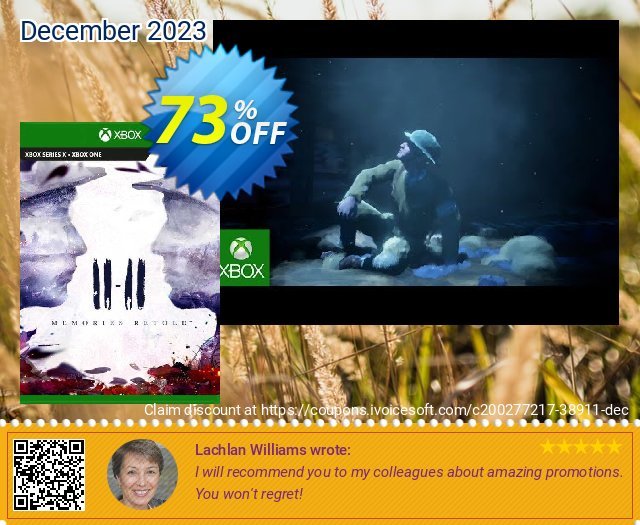 11-11 Memories Retold Xbox One (UK) erstaunlich Preisreduzierung Bildschirmfoto