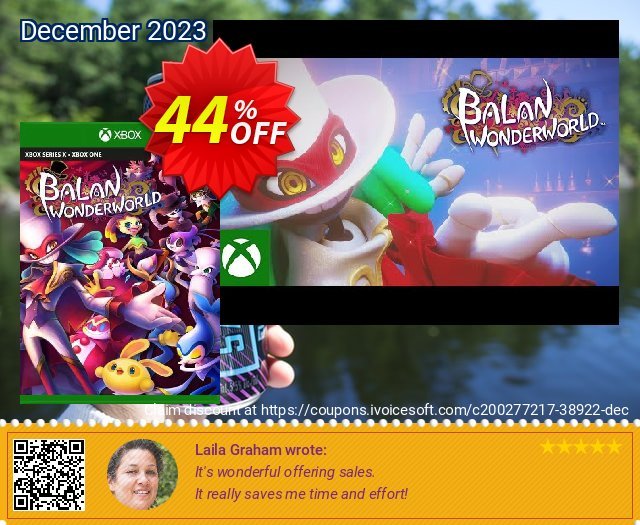 Balan Wonderworld Xbox One (UK) 大的 折扣 软件截图