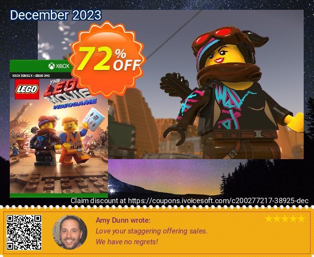 The Lego Movie 2 The Video Game Xbox One (US) tidak masuk akal penawaran diskon Screenshot