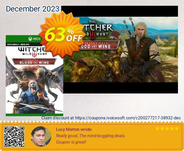 The Witcher 3 Wild Hunt – Blood and Wine Xbox One (UK) aufregende Sale Aktionen Bildschirmfoto