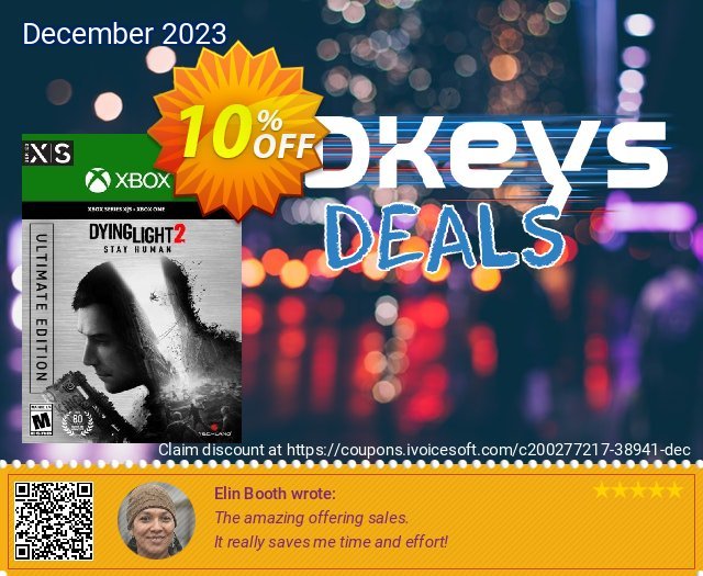 Dying Light 2 Stay Human - Ultimate Edition Xbox One (UK) erstaunlich Verkaufsförderung Bildschirmfoto