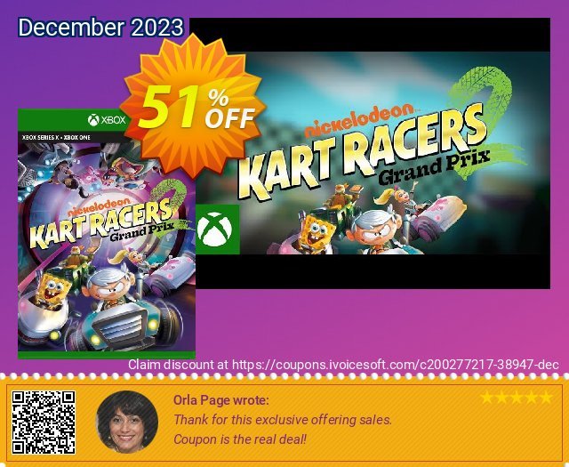 Nickelodeon Kart Racers 2 Grand Prix Xbox One (UK) 驚くばかり アド スクリーンショット