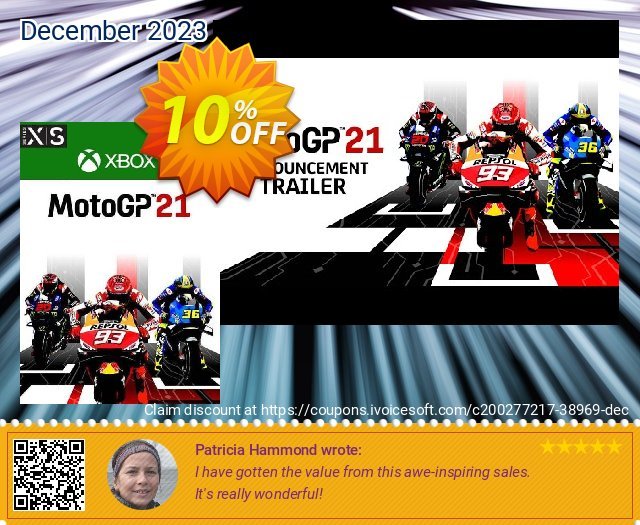 MotoGP 21 Xbox Series X|S (EU) discount 10% OFF, 2024 Spring offering sales. MotoGP 21 Xbox Series X|S (EU) Deal 2024 CDkeys