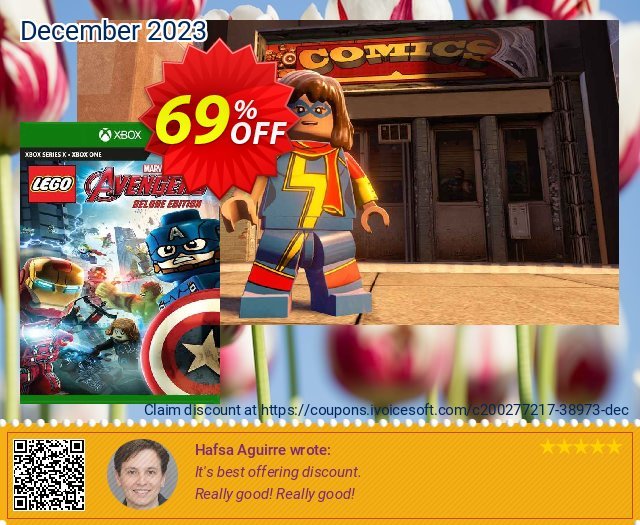 LEGO Marvels Avengers - Deluxe Edition Xbox One (US) discount 69% OFF, 2024 Resurrection Sunday offering sales. LEGO Marvels Avengers - Deluxe Edition Xbox One (US) Deal 2024 CDkeys